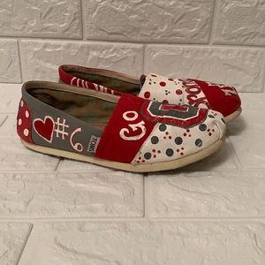 Toms canvas personalized shoes